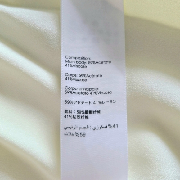 3.1 Phillip Lim One-Shoulder Sleeveless Top, Size 10, Cream, NWT - Picture 13 of 14